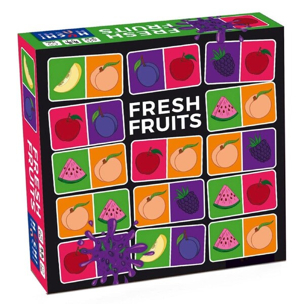 Huch! Fresh Fruits Family Travel Strategy Educational Board Game Kids 8y+