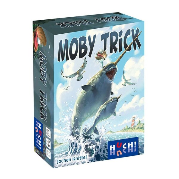 Huch! Moby Trick Trick-Taking Strategy Party Card Game Kids Children 10y+