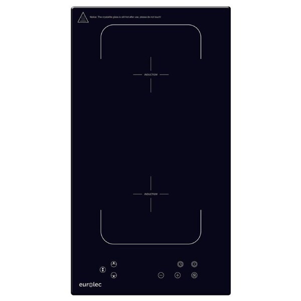 Eurolec 30cm 2 Burner 1 Flex Zone Induction Electric Cooktop CTIND30X