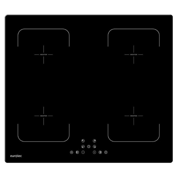 Eurolec 60cm 4 Burner 2 Flex Zone Induction Electric Cooktop CTIND60X