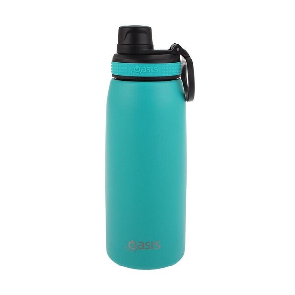 Oasis Stainless Steel Insulated Sports Bottle w/ Screw Cap 780ml Turquoise