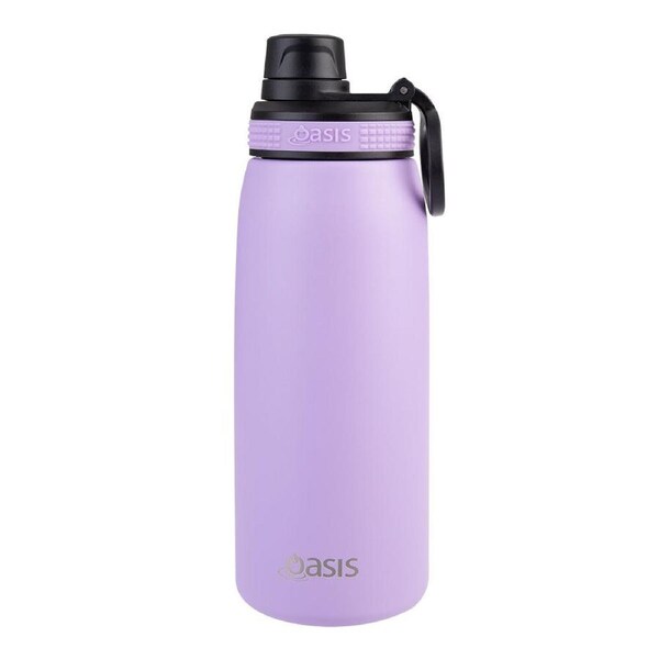 Oasis Stainless Steel Insulated Sports Bottle w/ Screw Cap 780ml Lavender