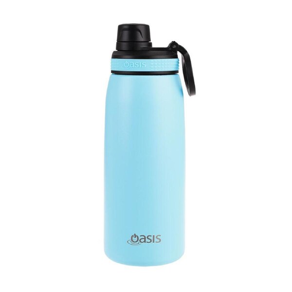 Oasis Stainless Steel Insulated Sports Bottle w/ Screw Cap 780ml Island Blue