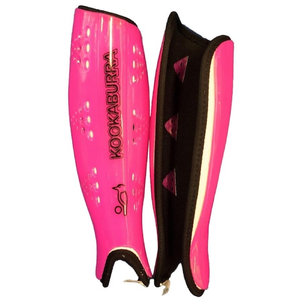 Kookaburra Viper Field Hockey Shinguards Protection Pair Pink Xsmall