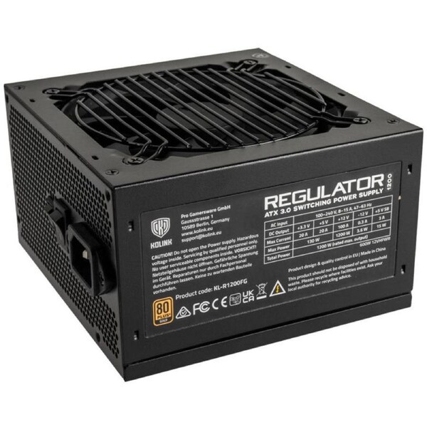 Kolink Regulator Gold ATX 3.0 1200W Power Supply