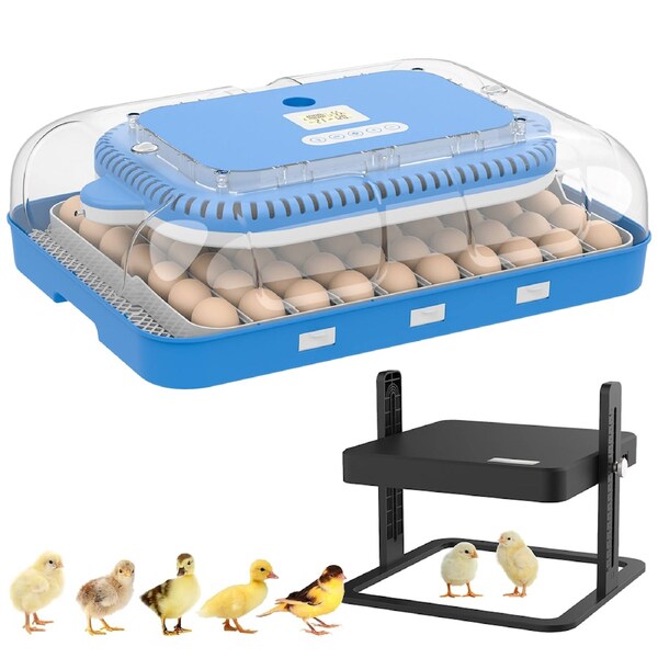 Advwin 70 Eggs Automatic Egg Incubator + Chicken Brooder Heating Plate