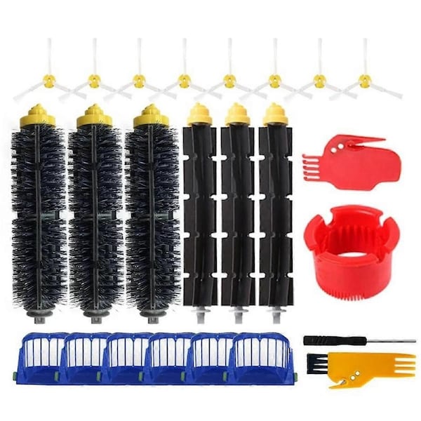 Brush Filter for 595/650/528/620 600 Series Robot Vacuum Cleaner Accessories Spare Parts