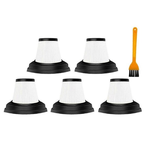 5Pcs for U1 / M1 Handheld Vacuum Cleaner Hepa Filter Replacement Spare Part Accessory