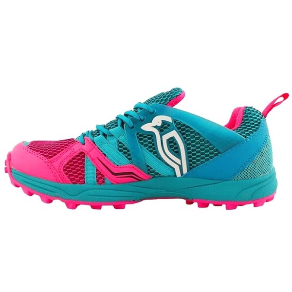 Kookaburra Illusion Unisex Field Hockey Shoes Pink/Blue/White 10 US/9 UK