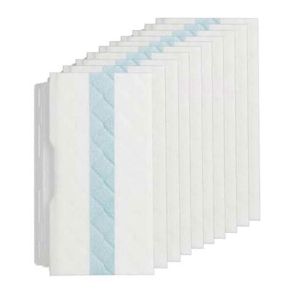 10PCS Disposable Mop for VM255 QM250 QM251 QM252 QM253 VC205 CV255 UM205 VM190 Pro Vacuum Replace Mops Pad Refills