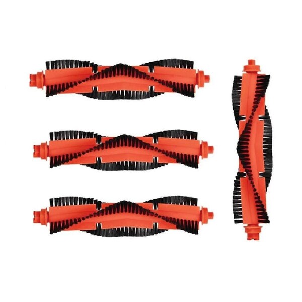 4PCS Replacement Parts for M30 Pro C107 Robot Vacuum Cleaner Main Roller Brush Floor Cleaning