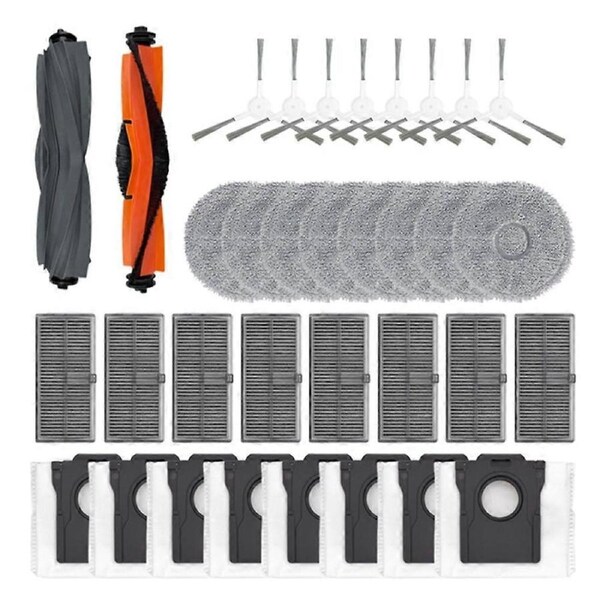 For X30 Series S30 Series S10 Robotic Arm Series Robot Vacuums Accessories Main Brush Side Brush Filter Cloth