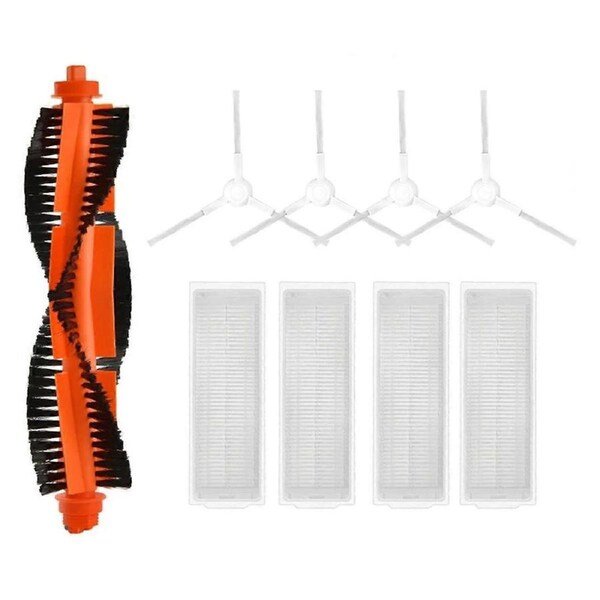 For M30 Pro/C107 Robot Vacuum Main Side Brush HEPA Filter Replacement Spare Parts