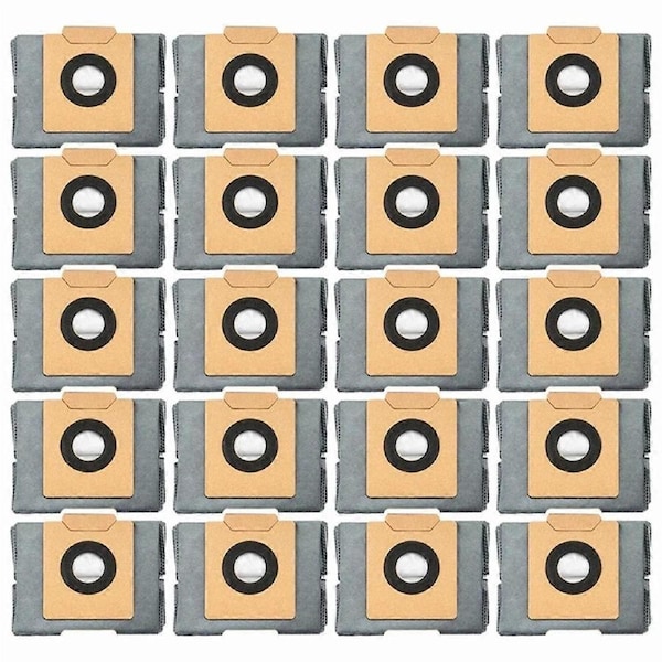 20PCS for Clean X8 Pro / X10 Pro Omni Robot Vacuum Cleaner Replacement Parts Dust Bag Household Cleaning
