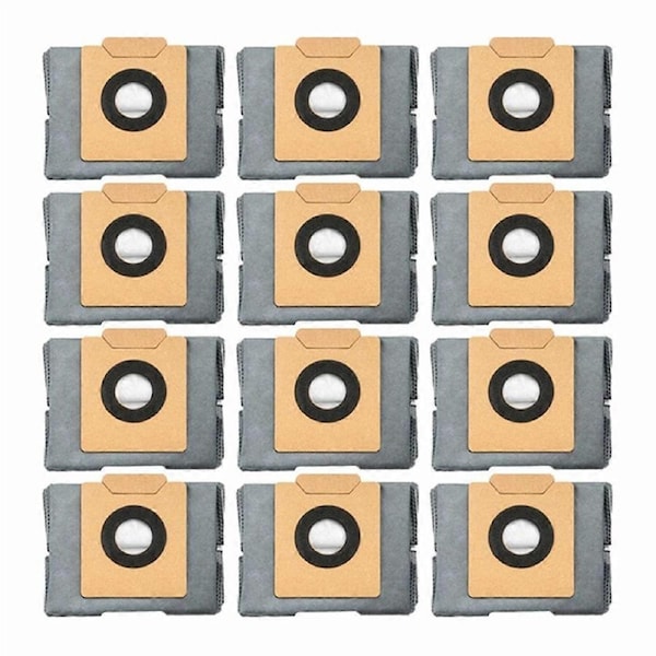 12PCS for Clean X8 Pro / X10 Pro Omni Robot Vacuum Cleaner Replacement Parts Dust Bag Household Cleaning