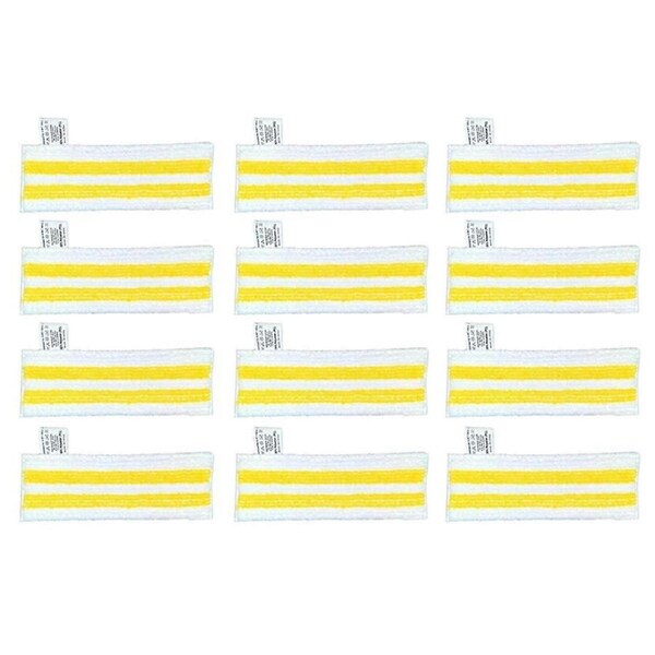 12Pcs Steam Mop Cloth for Easyfix Sc2 Sc3 Sc4 Sc5 Handheld Vacuum Cleaner Microfiber Steam Mop Rags Spare Parts