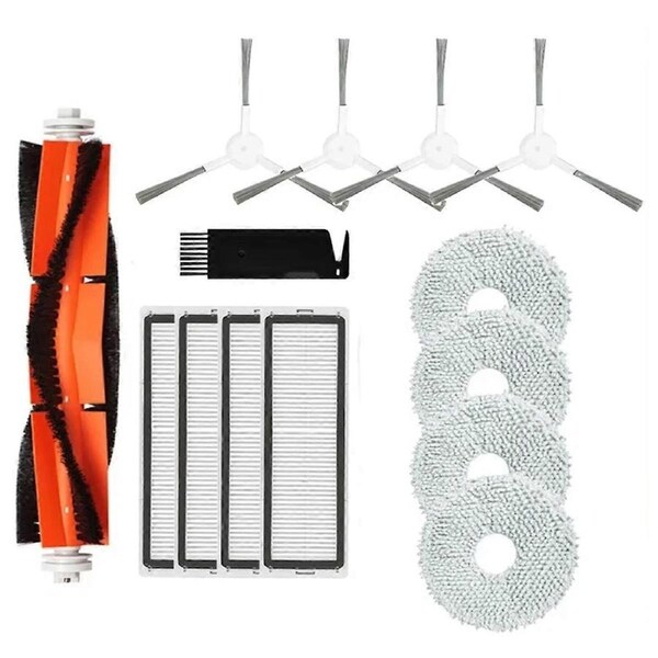 For Robot Vacuum S10+ / S10 Plus B105 Spare Parts Main Side Brush Hepa Filter Mop Rag Cloth Accessories