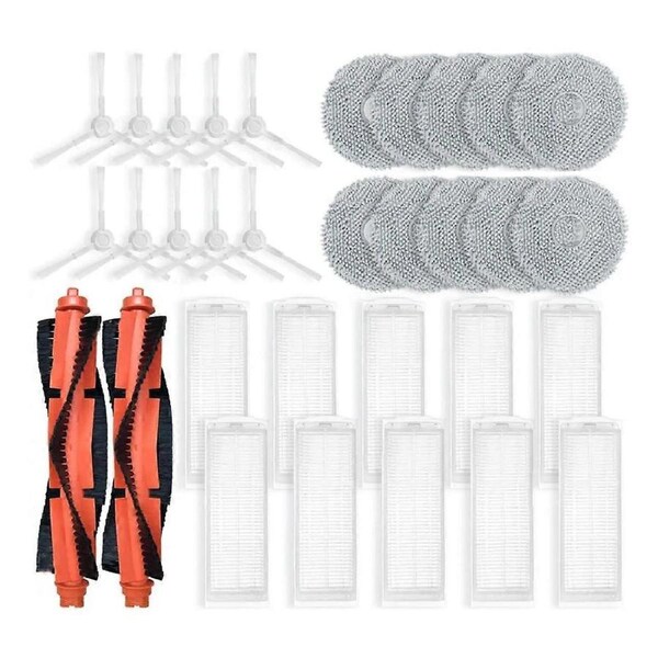 For Robot Vacuum X20 C101 C101JZ Replacement Spare Parts Accessories Main Side Brush Hepa Filter Mop Cloth