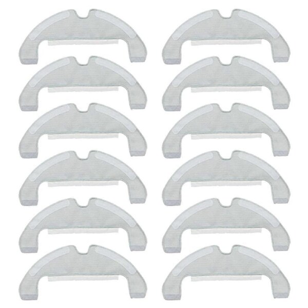 12PCS Mop Cloths for D10s Plus Robot Vacuum Cleaner Replaceable Washable Cleaning Rag