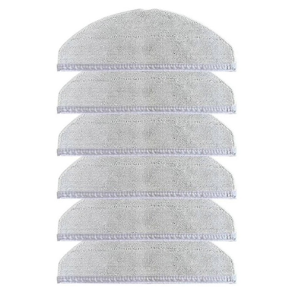 6PCS Mop Cloth for L60 /L50 Series Robot Vacuum Cleaner Replacement Spare Parts Washable Mop Pad