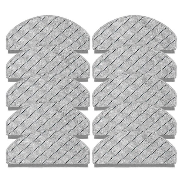 10PCS Replacement Mop Cloths for X1/N20/ T10/T10 TURBO Robotic Vacuum Cleaner Accessories Mop Pads