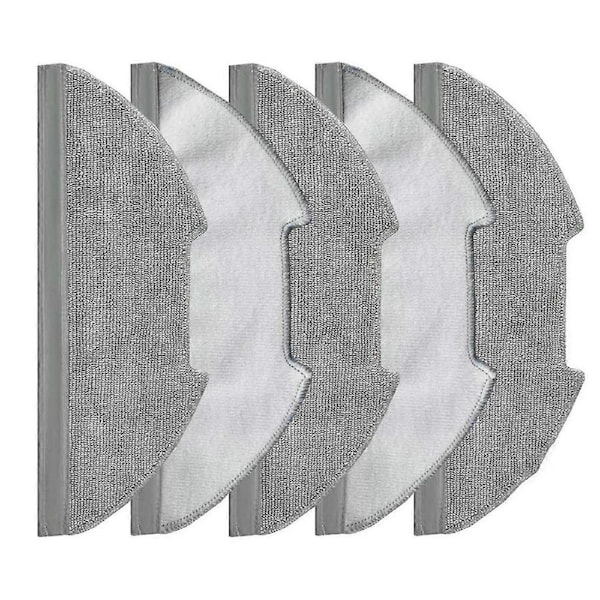 5PCS Replacement Part Accessories Fit for E10s Robot Vacuum Cleaner 5 Mop Pads