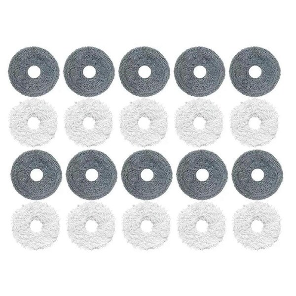 Mop Rag Parts for T20 OMNI/ X1 OMNI T10 TURBO/X2/X2Pro Vacuum Cleaner Washable Mop Cloth