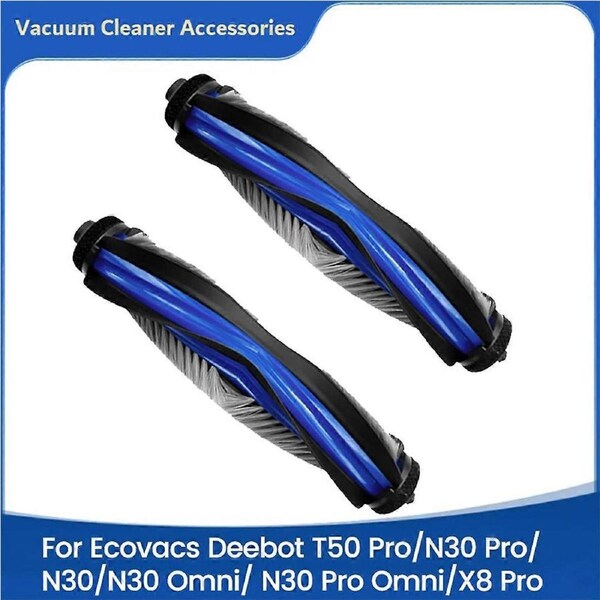 2PCS Roller Brush Replacement for T50 Pro/N30 Pro/N30/N30 Omni/ N30 Pro Omni/X8 Pro Vacuum Cleaner Parts