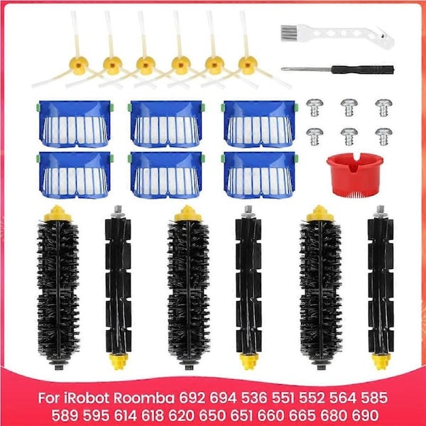 For 692 694 536 551 552 564 585 589 595 614 618 620 650 651 660 665 680 690 Robot Vacuum Replacement Parts