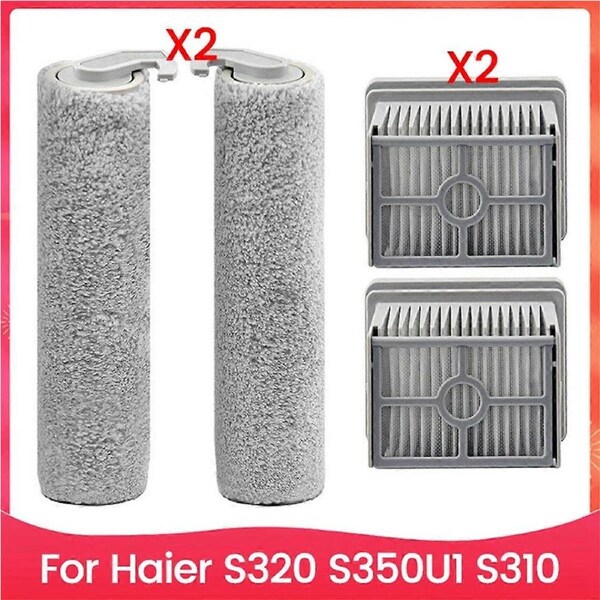4PCS Brush and Filter Kit for S320 S350U1 S310 Floor Scrubber Accessories Replacement Parts