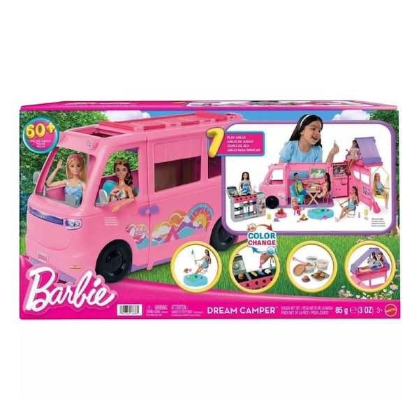 Barbie Dream Camper Playset (2025 Refresh)