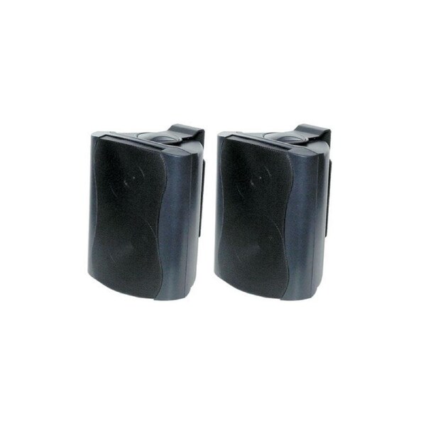 OPUS ONE C0911 45W 8 Ohm Wall Mount Music Speaker Pair 5.25 " Woofer Driver BLK