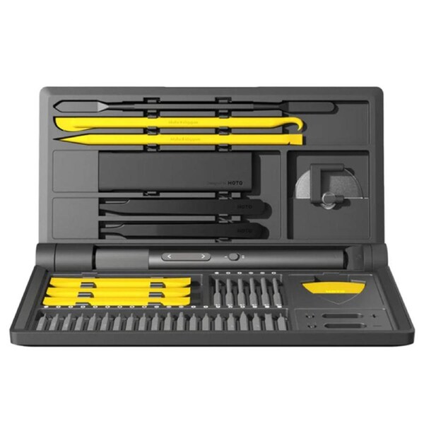 HOTO Electric Precision Screwdriver Kit Pro 48 in 1 Magnetic Driver Bits Set (HFE0002GL)