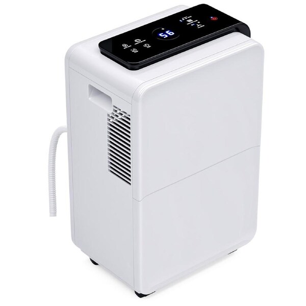 Yopower Air Dehumidifier for Large Room, 35L/Day Dehumidifiers with Drainage Hose, Multi Function Air Dehumidifiers