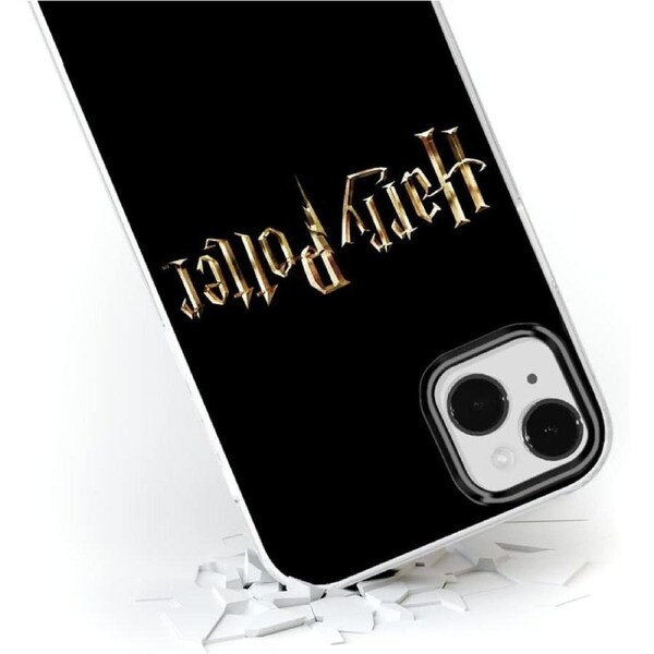 ERT Group Harry Potter 045 Licensed Phone Case iPhone 14 - Clear/Black Black