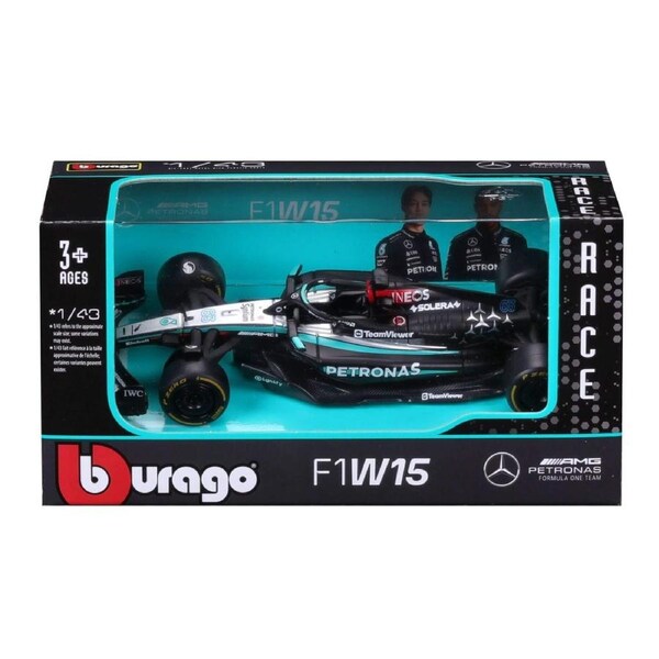 Bburago - F1 1:43 Mercedes-AMG W15 #63 Russell