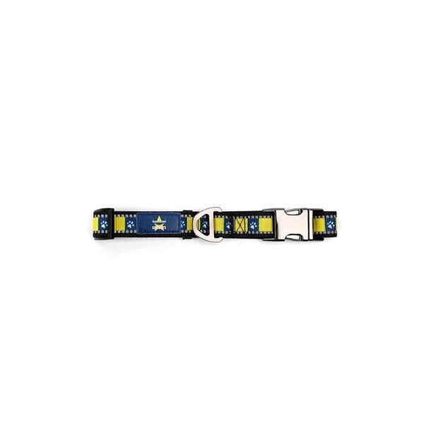 NRL North Queensland Cowboys Large Dog Collar 33cm to 52cm