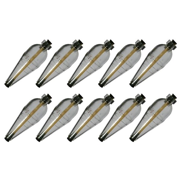 10PK A-Just-A Bubble Mini Float Clear Adjustable Casting & Fishing Float USA