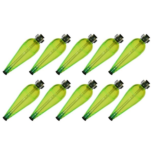 10PK A-Just-A Bubble 3-16 oz Float Green Adjustable Casting & Fishing Float USA