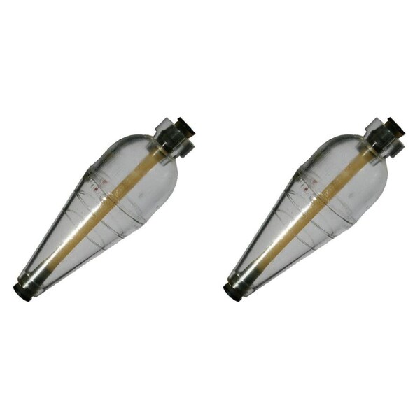 2PK A-Just-A Bubble Mini Float Clear Adjustable Casting & Fishing Float USA