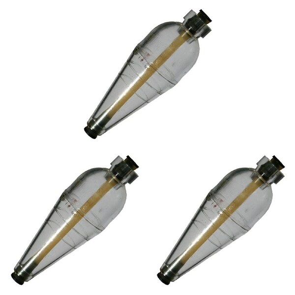 3PK A-Just-A Bubble Mini Float Clear Adjustable Casting & Fishing Float USA