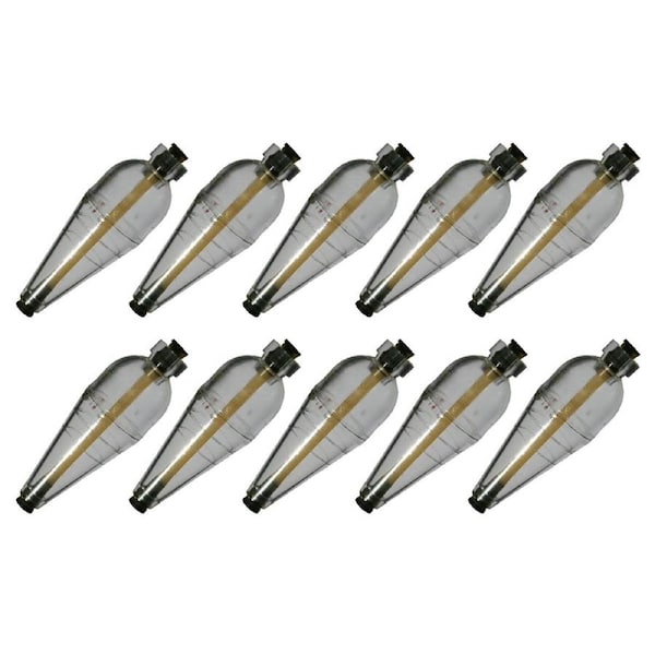 10PK A-Just-A Bubble 1/4oz Float Clear Adjustable Casting & Fishing Float USA