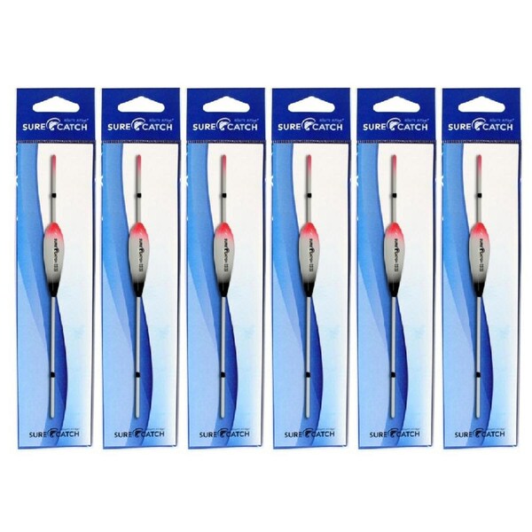 6PK SureCatch 180mm Finesse Unweighted Fishing Float Fishing Accessory