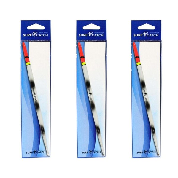 3PK SureCatch 190mm Pencil Quill Float - Estuary Fishing Float Fishing Accessory