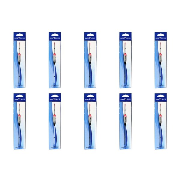 10PK SureCatch 180mm Finesse Unweighted Fishing Float Fishing Accessory