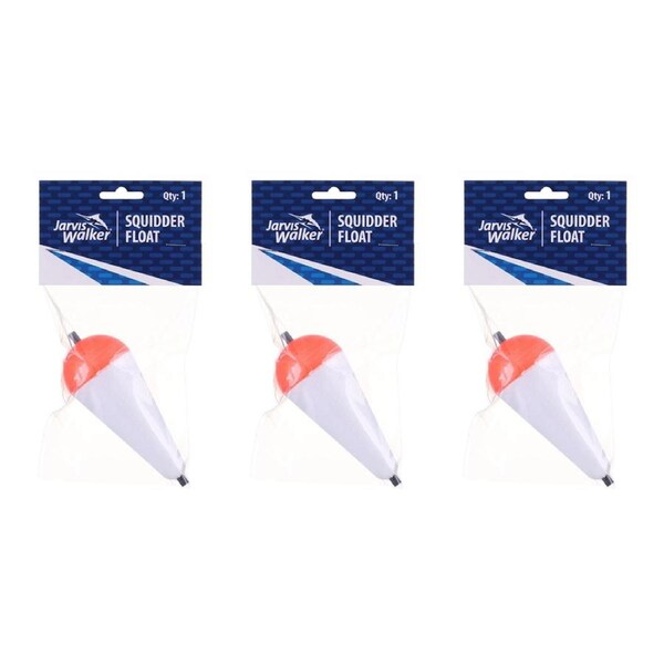 3PK Jarvis Walker 105mm Long Large Squidder Float Foam Fishing Float