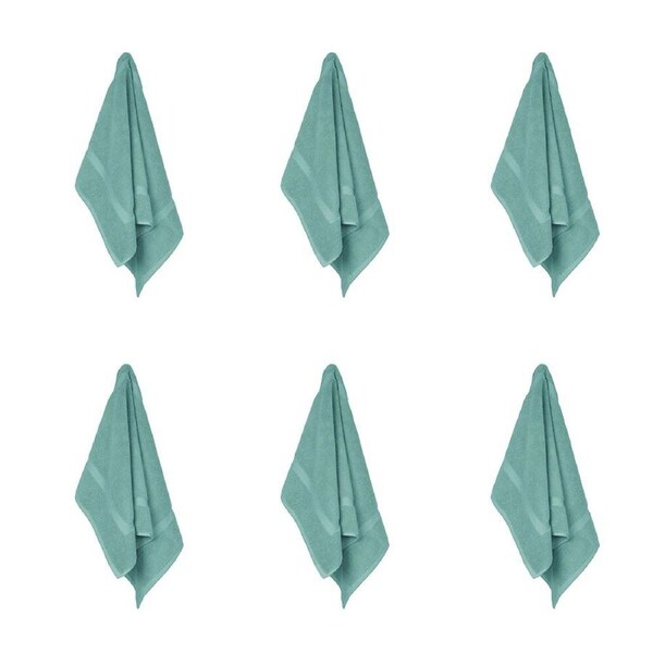 6PK Ardor St Regis Collection 50x80cm Cotton Mat Bath Toilet Bathroom Marine