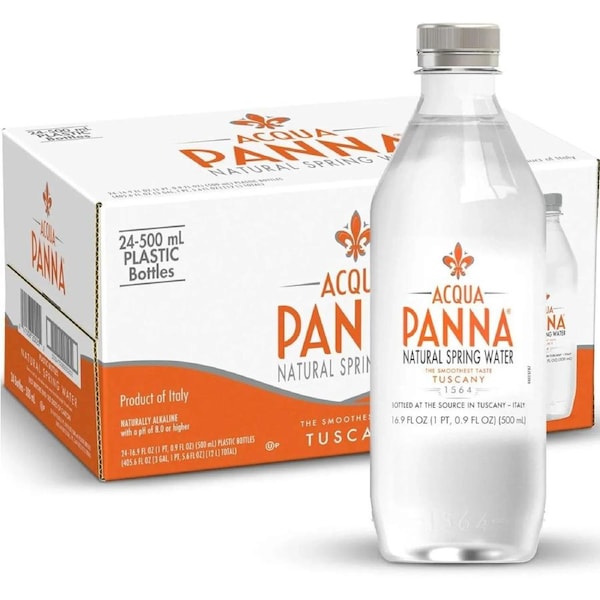 Acqua Panna Still Mineral Water PET 500mL 24 Pack Box