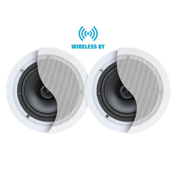 Weconic 6.5" Bluetooth Ceiling Speaker System (2 Pack)