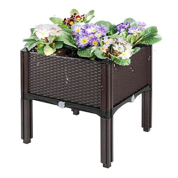 SpringUp Garden Bed Garden Pot Raised Plastic Planter for Flower Vegetable Grow Outdoor